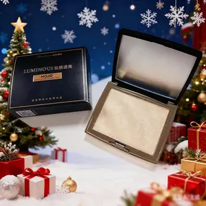 Hojo Highlighter Palette, Glow Seeker Highlighter, Matte Finish, Waterproof Sweatproof, Face Brightening Powder, Contouring & Highlighting, Christmas Valentine Gift