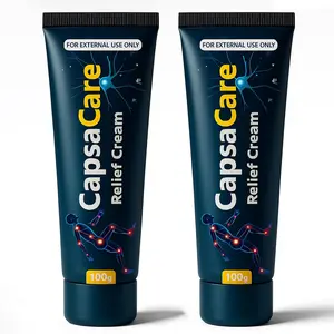 CapsaCare Neuropathy Relief Cream - with Capsaicin & Arnica, Menthol for Muscle & Joint Comfort, Fast Absorbing Formula for Feet, Hands, Legs, and Waist