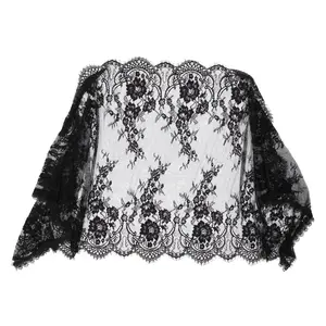 Floral Lace Latin Mass Mantilla — Church Veil, Scarf, or Shawl for Head Coverage