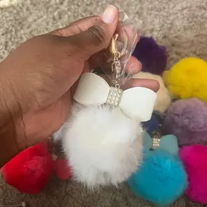 Fur Key Chain