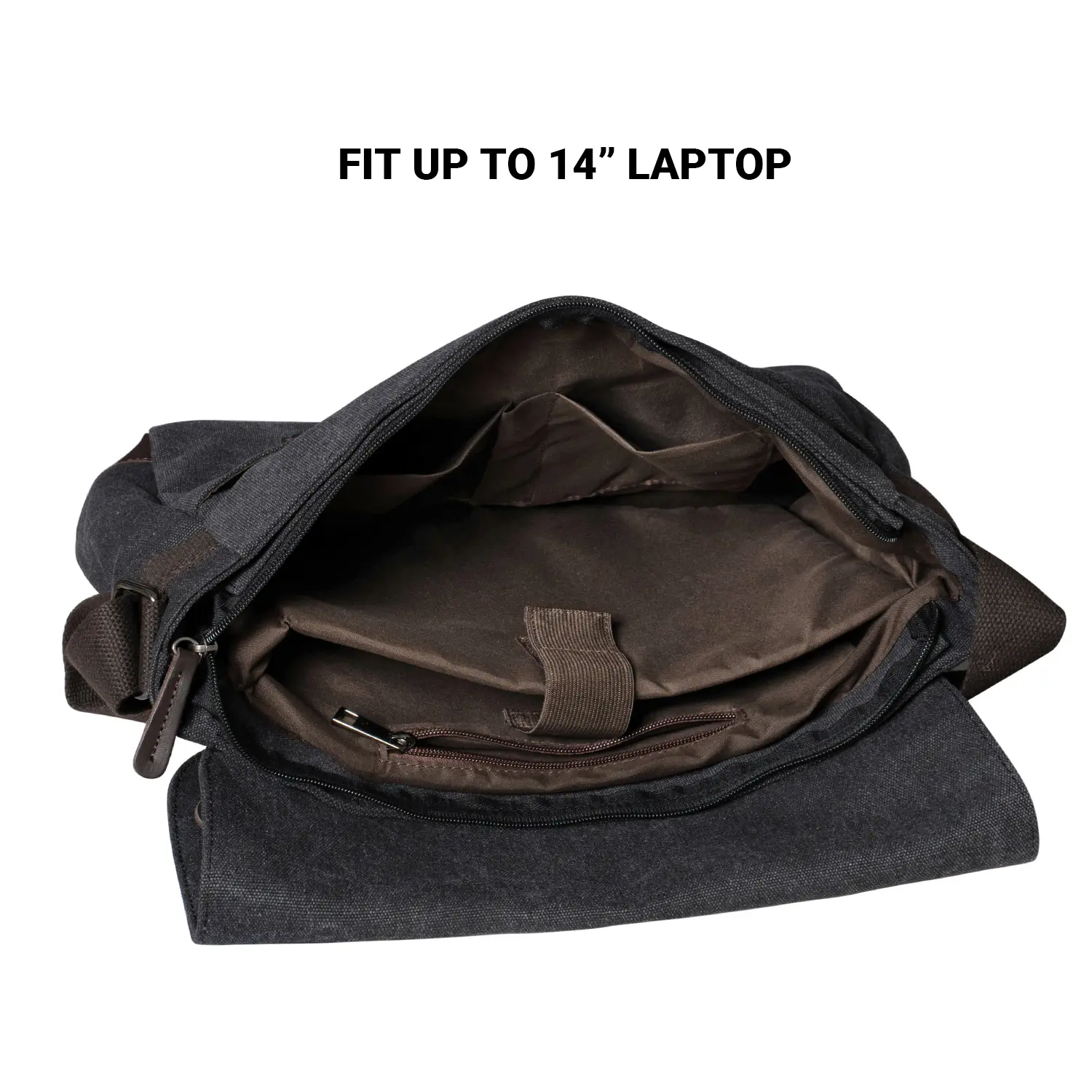 KAUKKO Canvas Vintage Messenger Bag Shoulder Bag Leather Large Travel  Crossbody Bags for Men Women 14-inch Laptop with Adjustable Strap &  Multiple Pockets Magnetic Closure - TikTok Shop