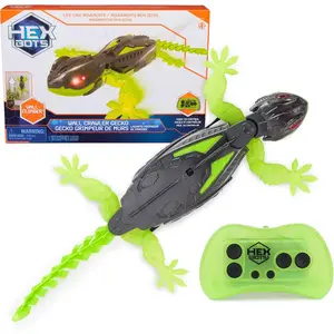 Wall Crawler Gecko with Official Wall Climber Technology, Rechargeable Remote Control Robot Kids Toys, Prank Toys for Boys & Girls Ages 4 & Up