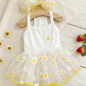 1Pc Thin Pet Tulle Dress for Small Dogs, Perfect for Pomeranian, Bichon Frise, Teddy, Yorkshire Terrier, Schnauzer, and More