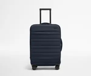 Softside Bigger Carry-On in Navy Blue