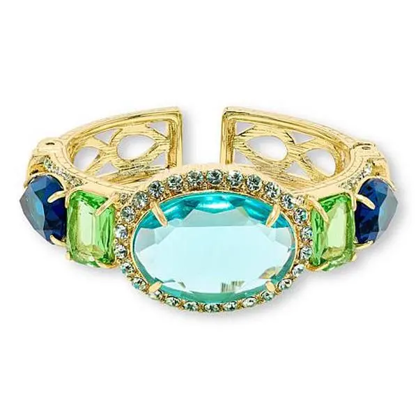Heidi Daus Alta Moda Crystal Cuff Bangle Bracelet