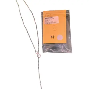 2.1 CT Color D Sliding Infinity Knot Moissanite Necklace with CT Anker Chain for Elegant Jewelry Perfect for Special Occasions or Everyday Wear