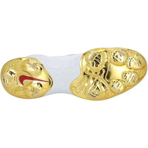 J.T. Realmuto Philadelphia Phillies Player-Issued White and Gold Nike Cleats from the 2025 MLB Season - Fanatics Authentic Certified