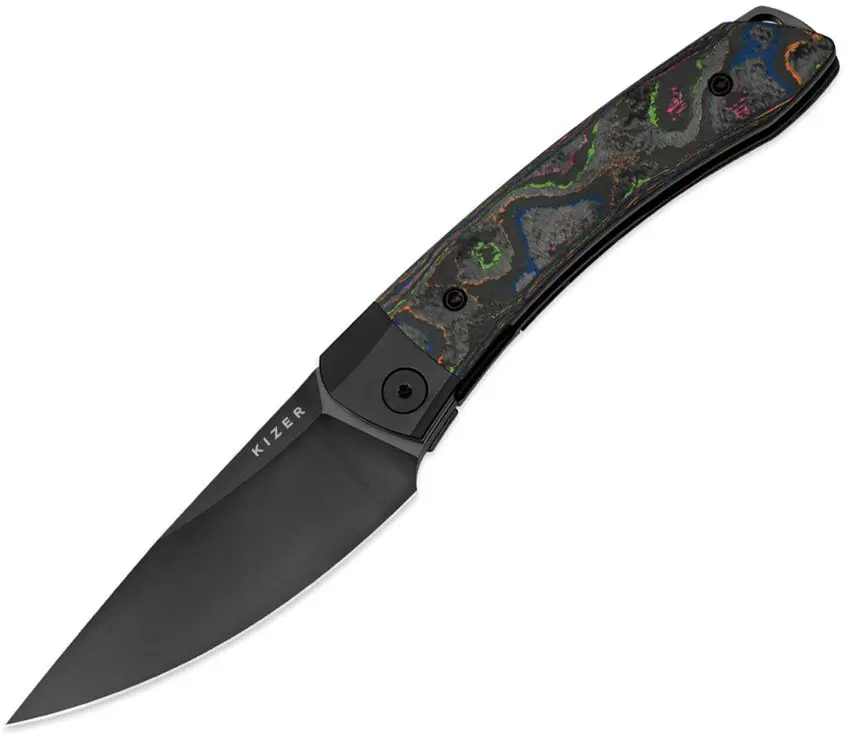 Kizer Mini Momo Linerlock 80s Folding Knife
