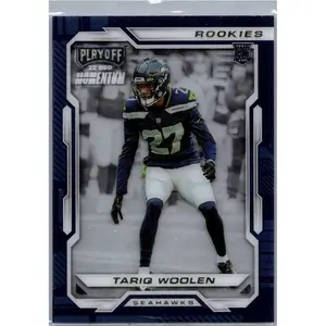 2022 Panini Chronicles #PMR-39 Tariq Woolen Playoff Momentum Rookies