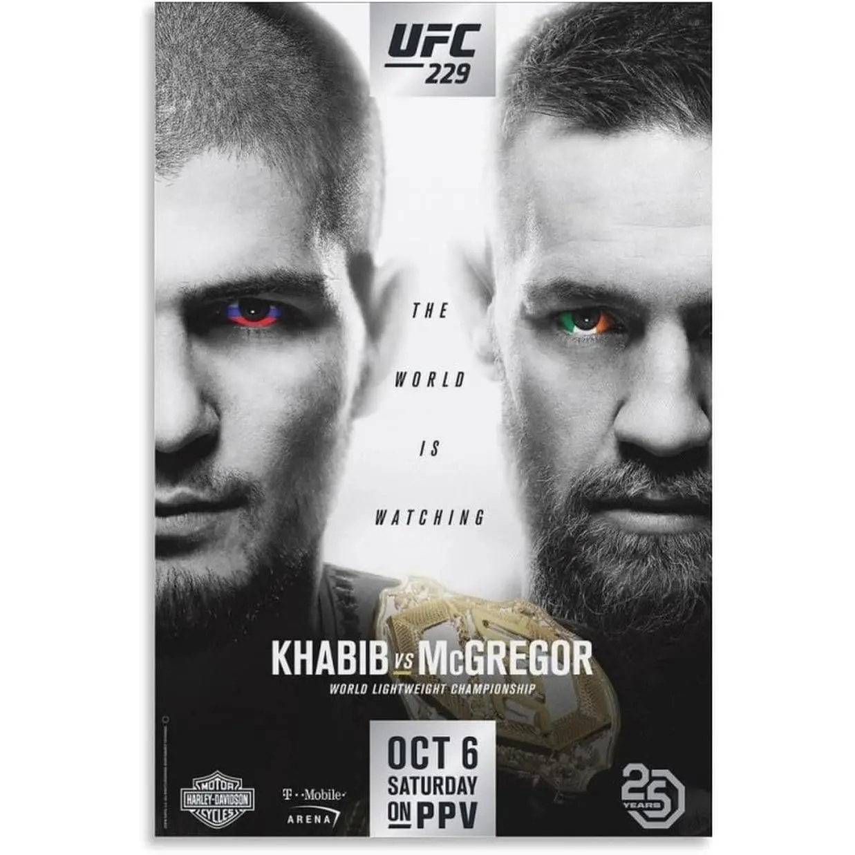 Khabib Nurmagomedov Vs Conor Mcgregor Canvas Posters Canvas Wall Art Posters For Room Aesthetic And Decor 4 Posters For Living Room Bedroom Restroom Office Decor
