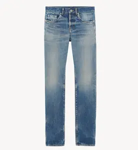 Saint Laurent Slim-Fit Jeans in Hydrangea Blue Denim SIZE 29 (mens)
