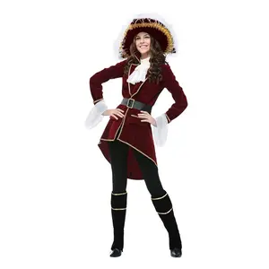 Plus Size Captain Hook Costume for Women