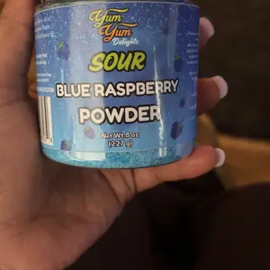 Candy Dipping Powder - Sour Blue Raspberry - Wild Cherry - Cotton Candy - Lick Dip Coating Powder Razz