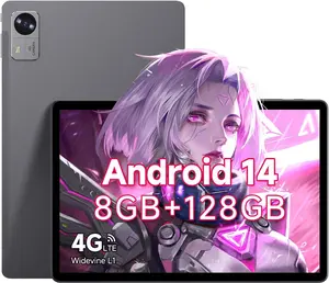 CHUWI Hi10 XPro Android 14 Tablet 10.1‘’, 8GB RAM 128GB ROM, Unisoc T606 Octa-Core, HD IPS Touchscreen Tablet PC,13MP+5MP Camera, Widevine L1,7000mAh,4G LTE, 5G WiFi, GPS,BT 5.0,Type-C, with Case