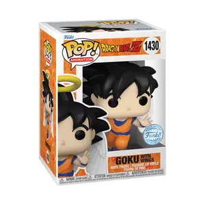 Funko Pop! Dragon Ball Z - Goku with Wings #1430 Exclusive (Sticker may vary) Collectible Pop Vinyl Figure