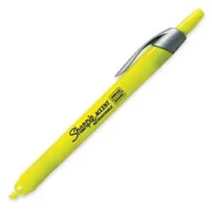 Sanford Ink Corporation  Highlighter- Retractable- Chisel Point- 8-ST- Asst.