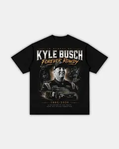 Kyle Busch Tribute Shirt, NASCAR Legend Memorial Tee, RIP Rowdy Tee, Racing Shirt, Racing Fan Tee, Legend Shirt