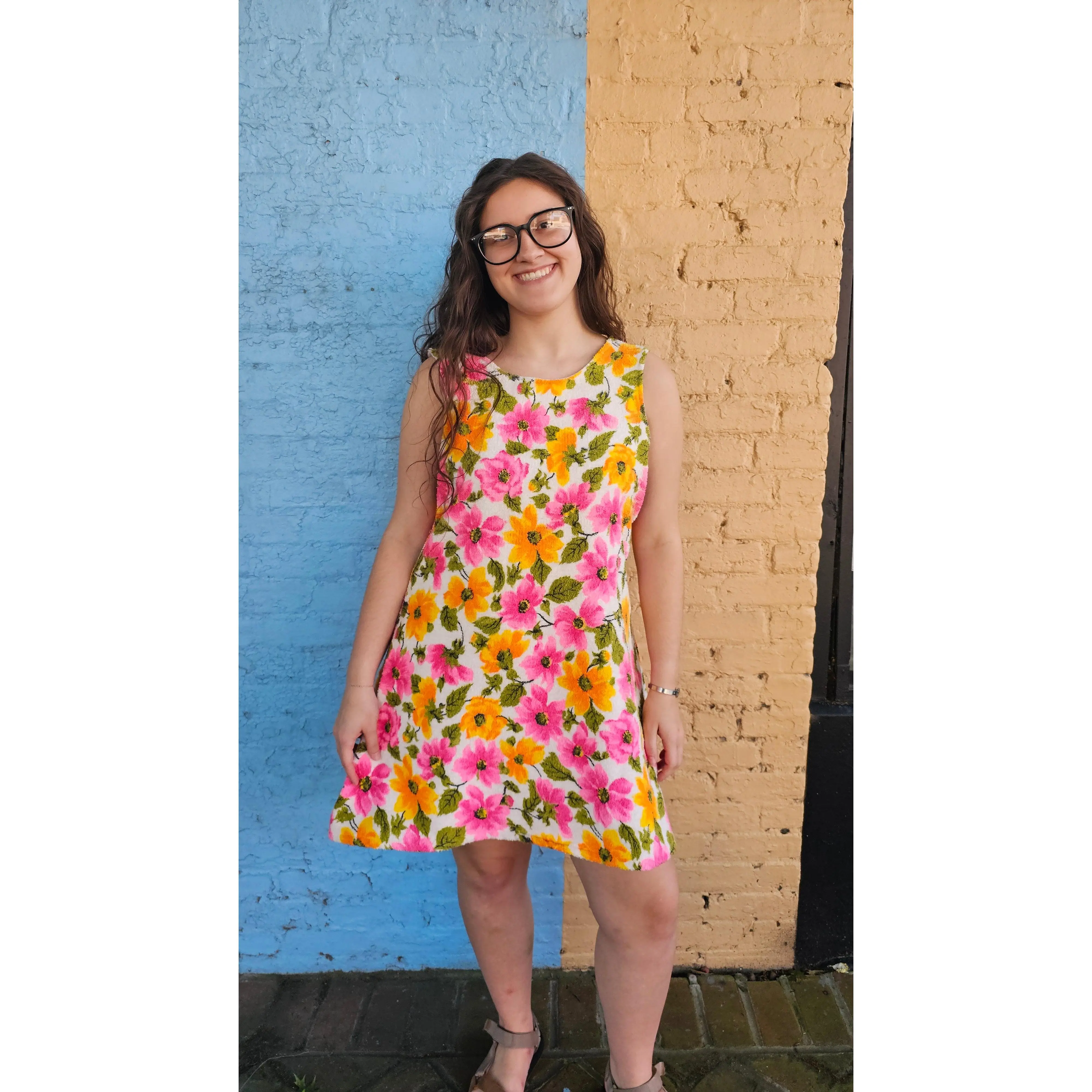 The Towel Dress #1428 Vintage material