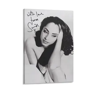 Sade Canvas Poster. Wall Decorative Art for Living Room And Bedroom. Can Be Used As A Gift. Poster Canvas Wall Art For Bedroom Decor Bar Office Room Decor Gift