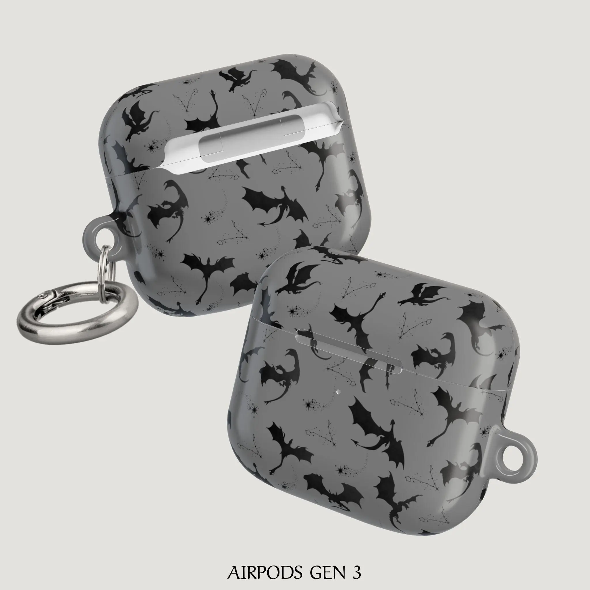 Dragon AirPods Case for AirPods 1 2 3 4, AirPods Pro 1 2 3, Dark Academia Constellation Aesthetic Protective Cover