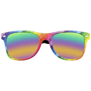 Pride Rainbow Sunglasses 🌈 LGBTQ+ Party Glasses | Festival Outfit Accessory | Parade Photo Props | Pride Gift