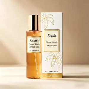 Coconut Vanilla Romantic Body Perfume, Fresh Elegant Natural Scent, Daily Convenient Unique Fragrance, Light Perfume for Women, Elegant Perfume Mist