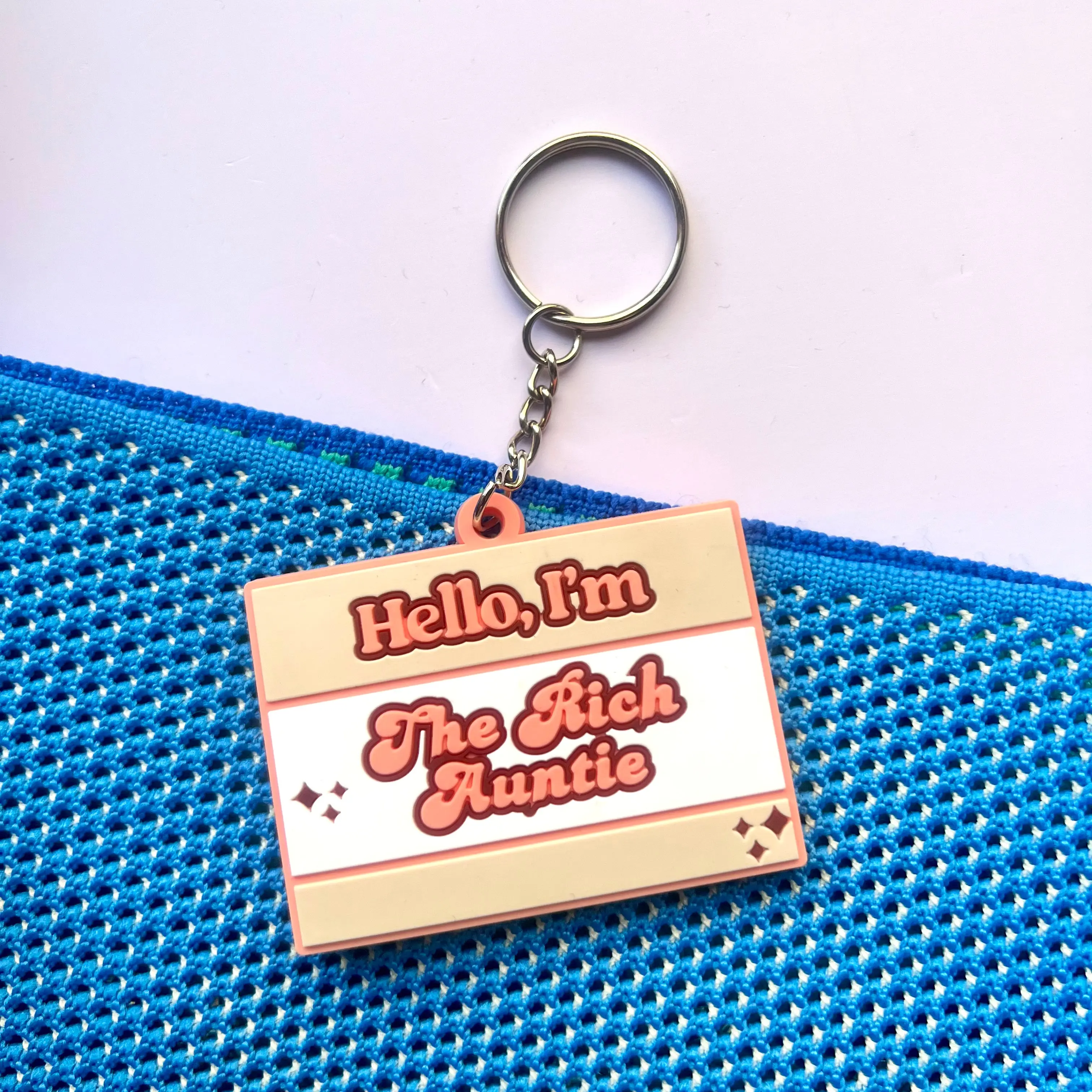 Keychain | Hello, I'm the Rich Auntie