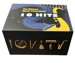 10 Hits Music Trivia Card Game