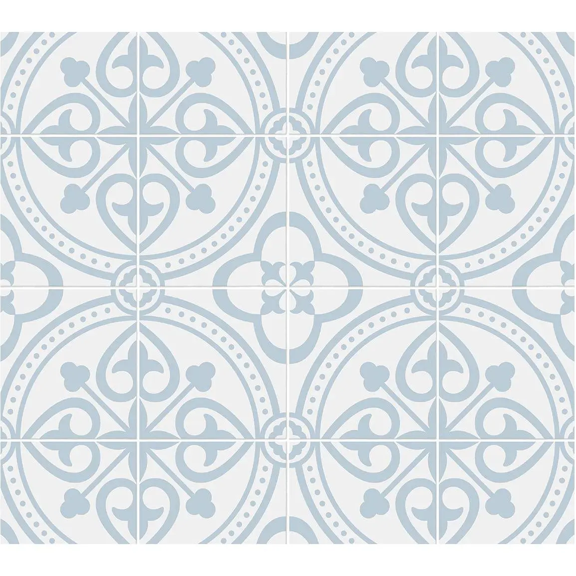 Lillian August Villa Mar Faux Tile Peel and Stick Wallpaper
