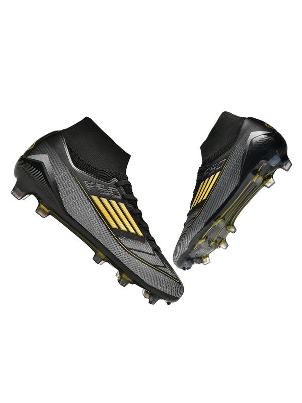 New Men's Adult Football Shoes Anti-Slip Ag Fg Long Studs Professional Competition Training Indoor Outdoor Lawn Soccer Boots Football Field Boots Soccer Cleats