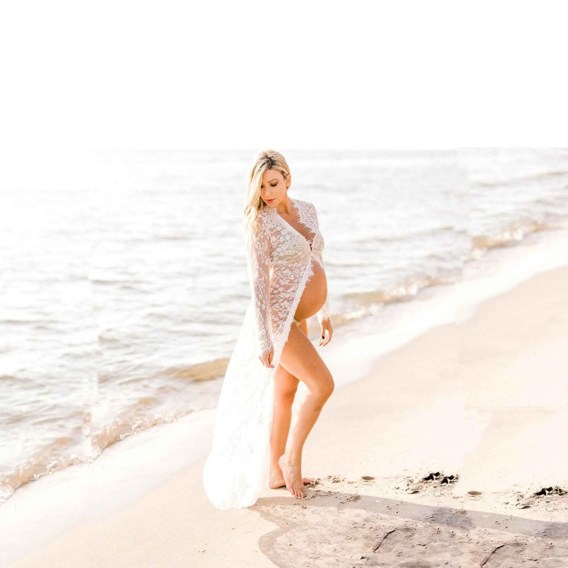 Sable's Long Sleeve Lace Maxi Dress