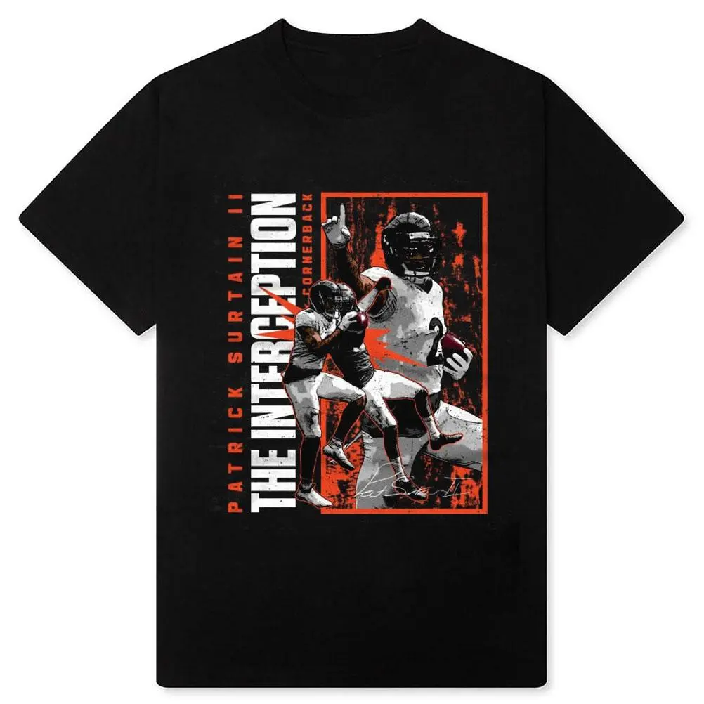 Patrick Surtain Fan T-Shirt Unisex Crew Neck Cotton Graphic Shirt