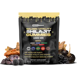 Hercules Shilajit Gummies- Black Maca - Ginseng - Ashwagandha - Mucuna - Tongat Ali - No Sugar gat Ali