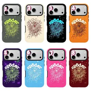 Sp5der 555 Phone Case: A trendy and rugged protective cover that seamlessly blends cutting-edge aesthetics with comprehensive, drop-resistant protection. Compatible with the iPhone 11-17 Pro Max/Plus series