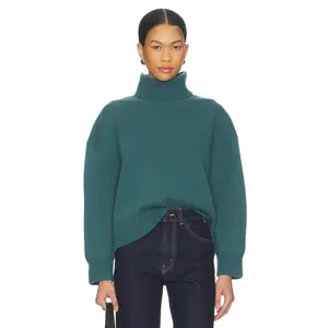 Free People Sigma Turtleneck in Cypress