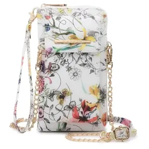 Dasein white casual Crossbody bag Phone summer affordable cute Purse Handbag for Women Shoulder spring bag black fashion crossbody bags Credit Card Wristlet Wallet with Multi Pockets