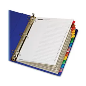 212 MAIN 1-Step Daily Index System, CRD60113CB, 1-31 Mylar-Tabs, Laser/Inkjet Compatible, Transparent Paper Organizers, Stationery
