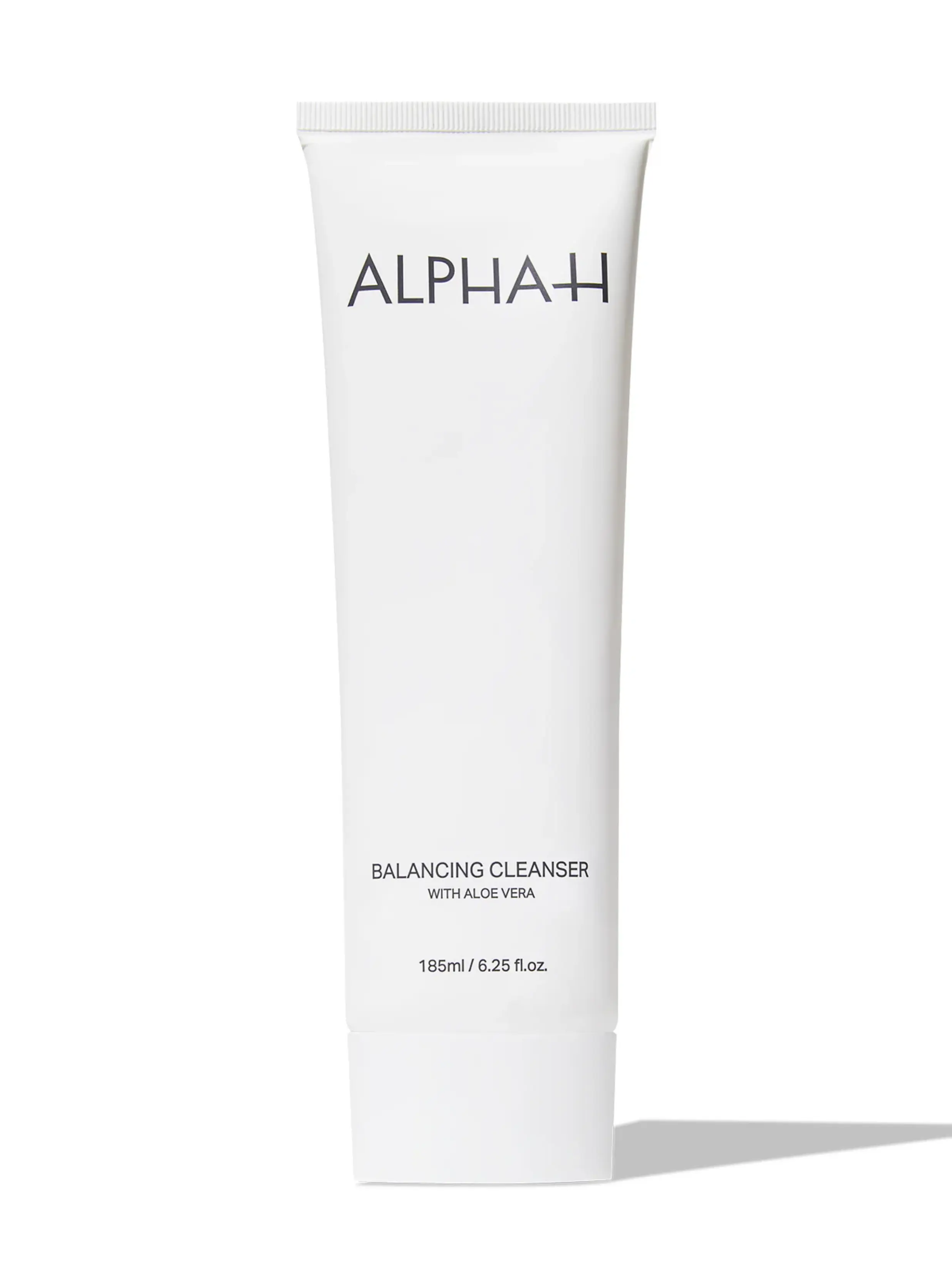 alpha-h Balancing Cleanser with Aloe Vera, Daily 3-in-1 Moisturizing Facial Cleanser for Sensitive Skin, Gentle & Soothing Makeup Remover, 150ml, Hydrate, Cleansing, Redness, Creamy, Eyes, Face Wash