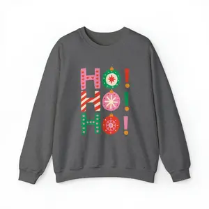 HO HO HO! Unisex Heavy Blend™ Crewneck Sweatshirt