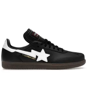 adidas Men's Samba Bape Black White Gum, from StockX adidas Men's Samba Bape Black White Gum, from StockX