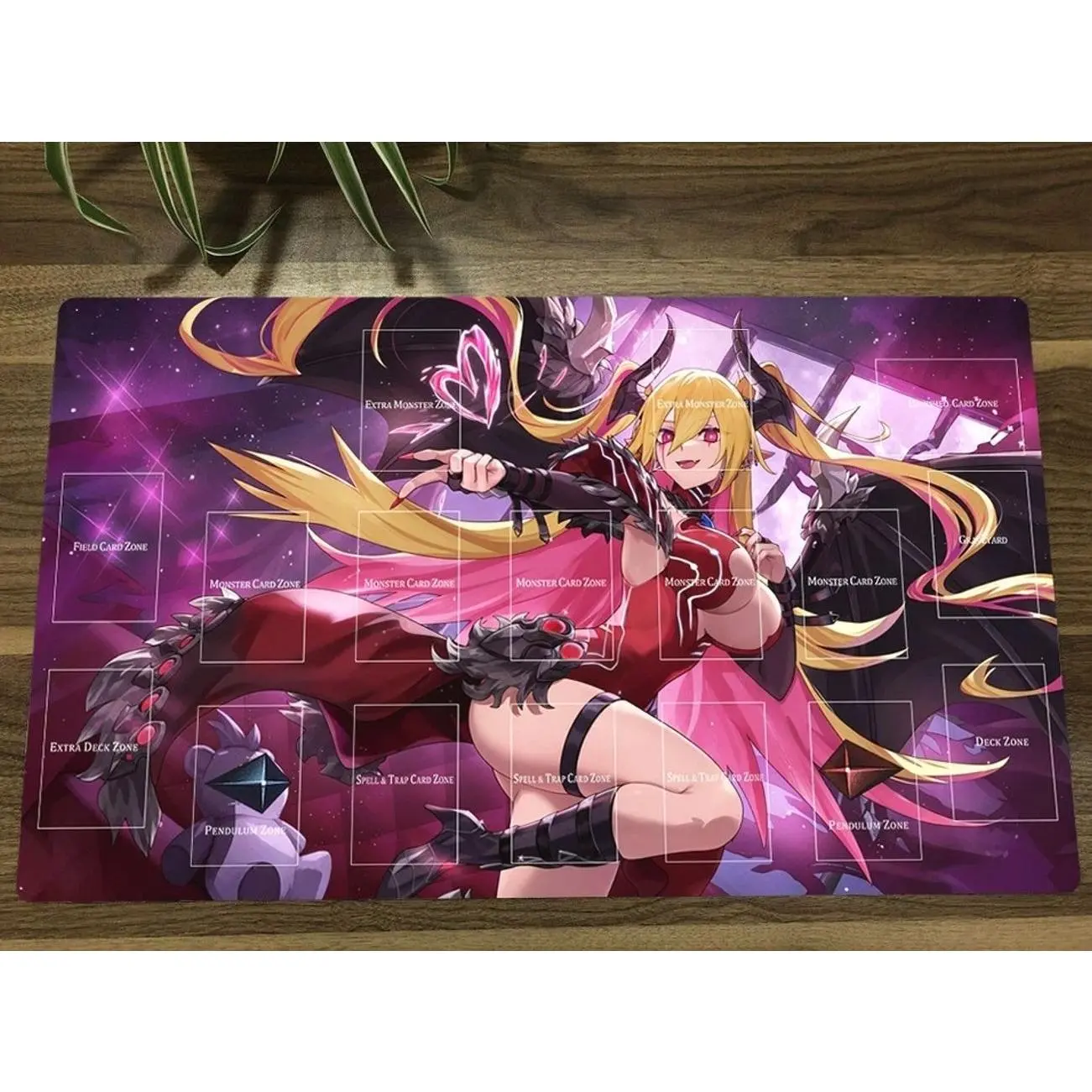 YuGiOh Playmat Lacrima the Crimson Tears TCG CCG Mouse Pad Trading Card Game Mat