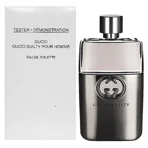 Gucci Guilty Pour Homme Tester 3.0 OZ EDT Woody Aromatic Fragrance for Men with Lavender & Amalfi Lemon Notes