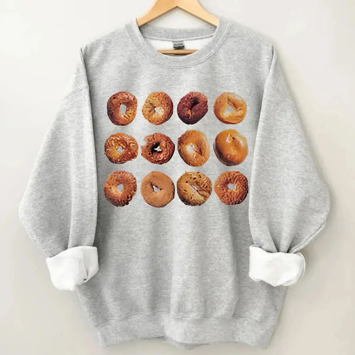 Bagel Sweatshirt, Jewish Man Bagel Sweatshirt, Angry Jewish Man, Funny Men Sweater, Ugly Christmas Sweater, Gift for Him