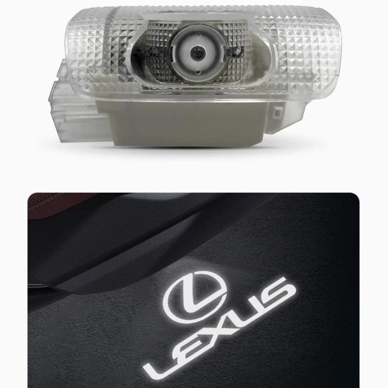 Hugexpen 2pcs for Lexus Never Fade Door Lights Logo Projector Car ...