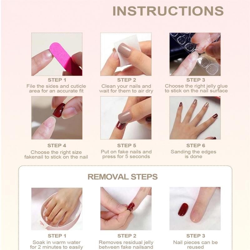 NAILROSY 10Pcs Handmade Press On Nails Short Duck Multicolor Acrylic Nail Supplies 3D Floral Manicure Y2K Cute Reusable for Girls Women Festivals Parties Gift Box Included Designs