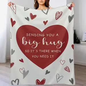 Get Well Gifts for Women, Hug Blanket  , Thinking of You/Relaxation Gift for Women, After Surgery/Feel Better Gifts, Inspirational/Memorial/Birthday Gift for Woman Mom Wife Girlfriend，Mother's Day Gift for Mom