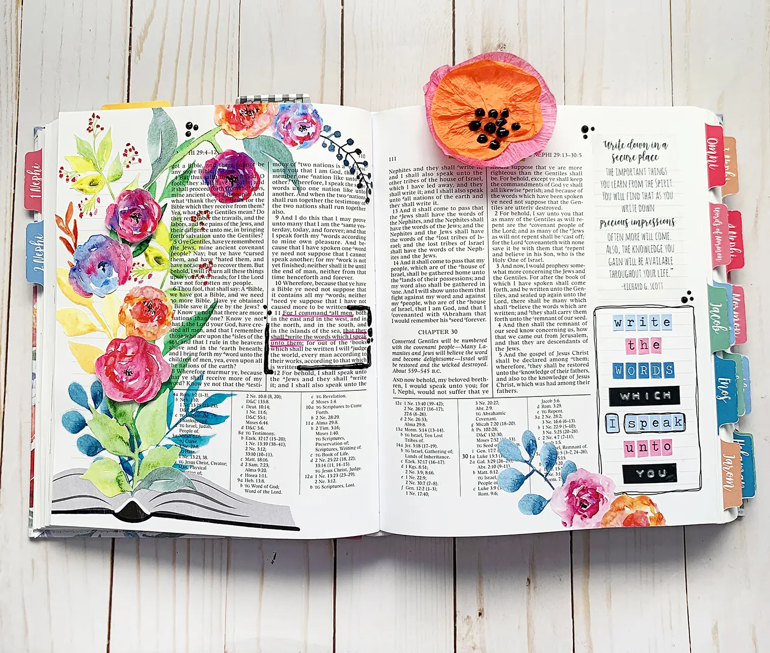 Write it Down Scripture Journaling Page Kit Bible Study Supplies Office Stationery Supplies