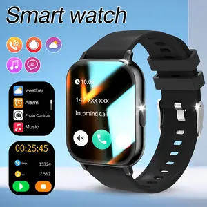 Must-Have Premium Fitness Smart Watch HD Touchscreen - Wireless Calling, Camera & Music Control, Multi-Sport Modes, Alarm/Call-SMS Alert(Unisex) Sports Smartwatches