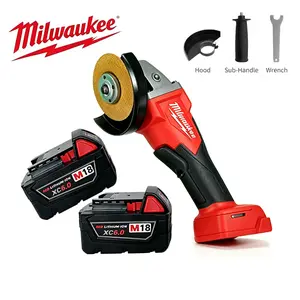 Milwaukee M18  Compatible Brushless Angle Grinder 9000RPM 10000IPM, Handheld Power Grinder for Construction & Auto Repair ️