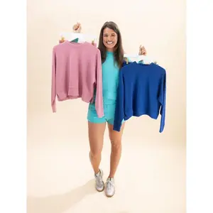 Zenana Scuba Long Sleeve Sweatshirt & Shorts Set | S-L(Sheet) Zenana Scuba Long Sleeve Sweatshirt & Shorts Set | S-L(Sheet)